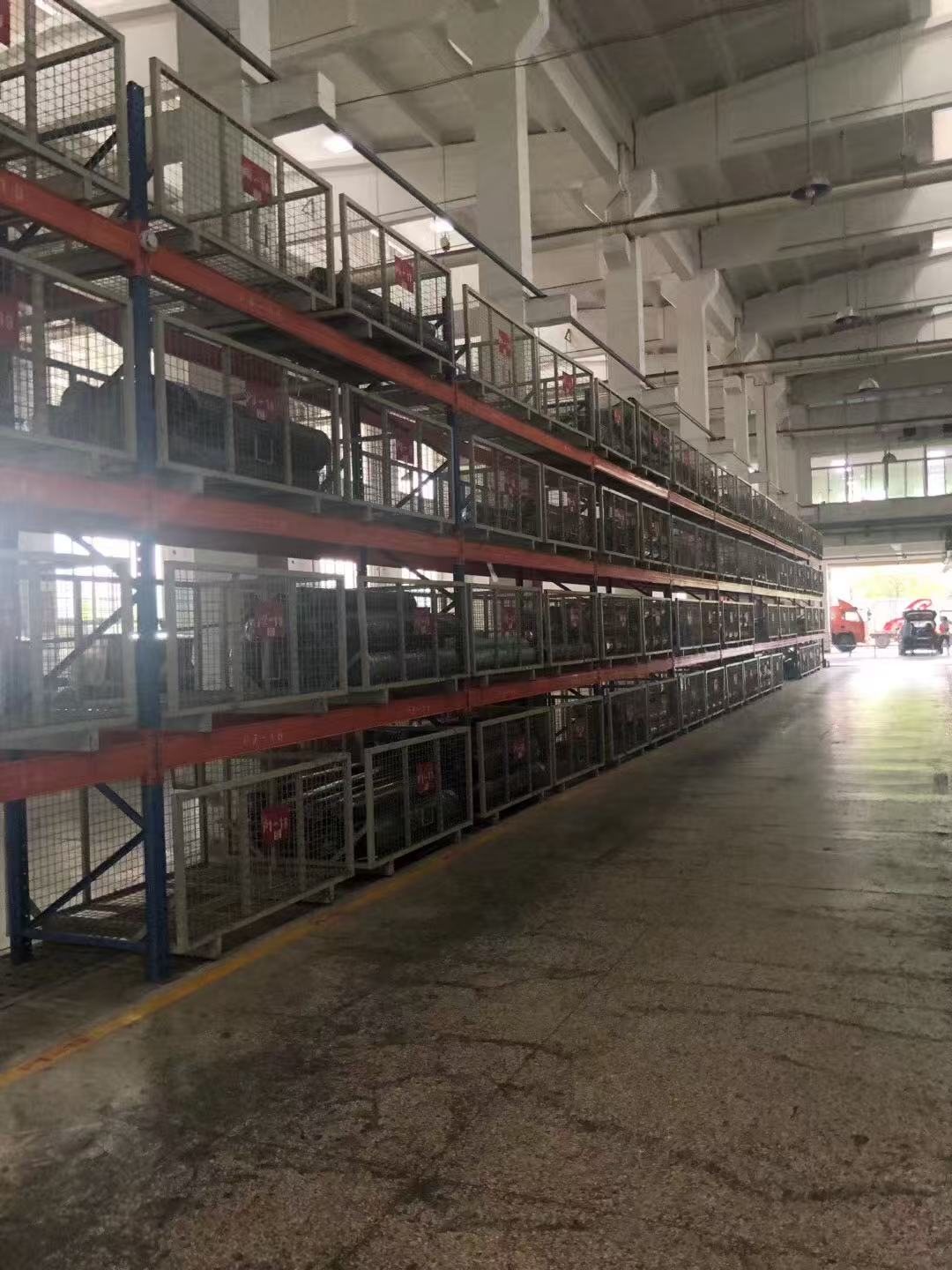 坯布笼式仓储实拍